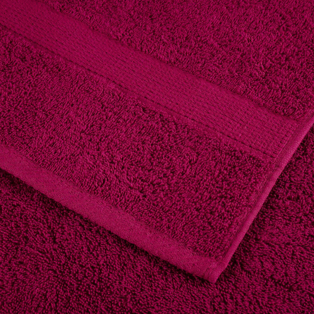 Serviettes premium SOLUND 10 pcs Bordeaux 100x200 cm 600 g/m²