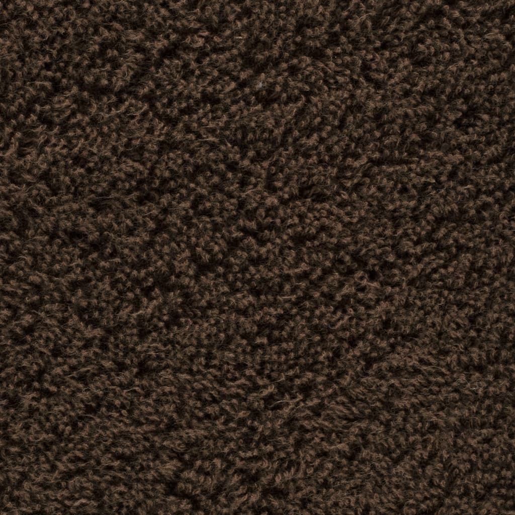 Premium Gästetücher SOLUND 4 Stk. Braun 30x50 cm 600 g/m²