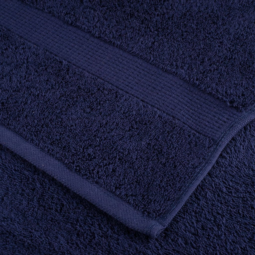 Premium Washcloths SOLUND 4 pcs. Navy Blue 30x30 cm 600 g/m²