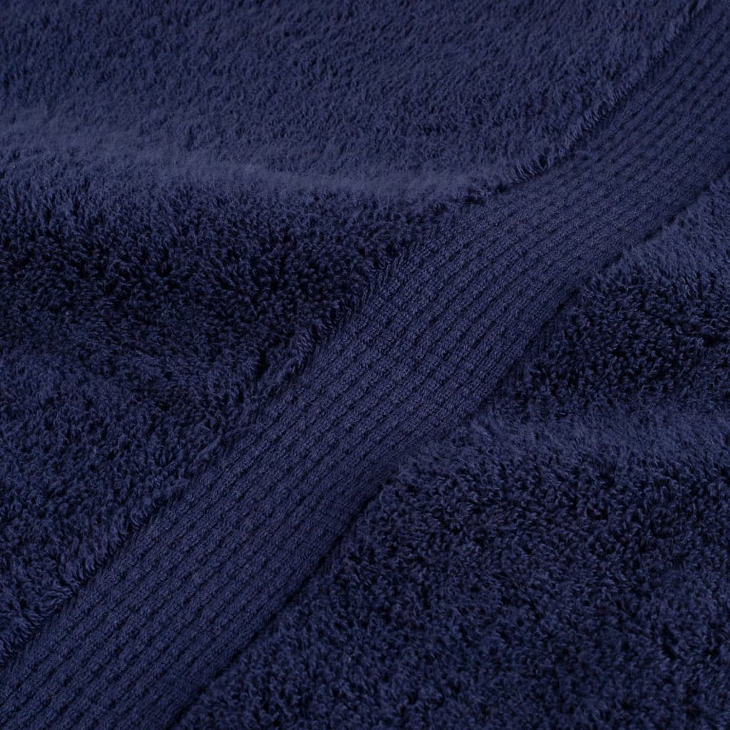 Premium Washcloths SOLUND 4 pcs. Navy Blue 30x30 cm 600 g/m²