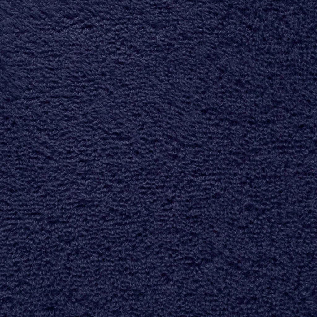 Premium Badetücher SOLUND 4 Stk. Marineblau 100x150 cm 600 g/m²