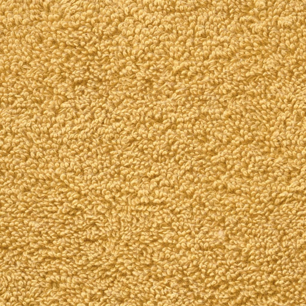 Premium washcloths SOLUND 10 pcs Gold 30x30 cm 600 g/m²