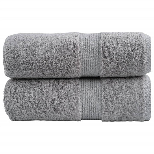 Premium Washcloths SOLUND 2 pcs. Grey 30x30 cm 600 g/m²