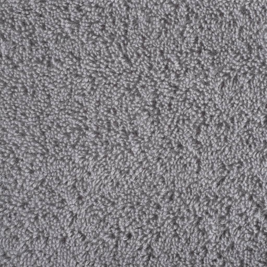 Serviettes premium SOLUND 2 p. gris 50x100 cm 600 g/m²