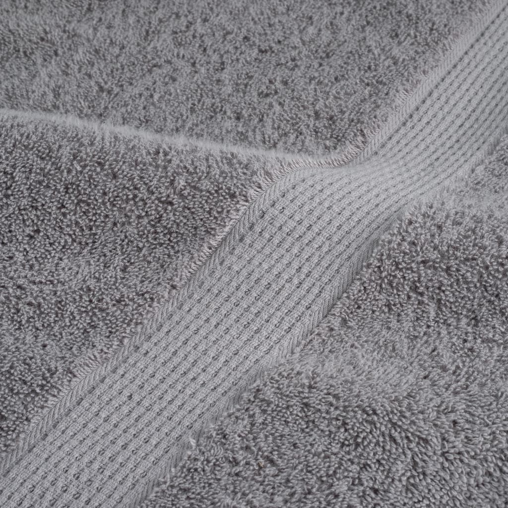 Serviettes premium SOLUND 2 p. gris 50x100 cm 600 g/m²