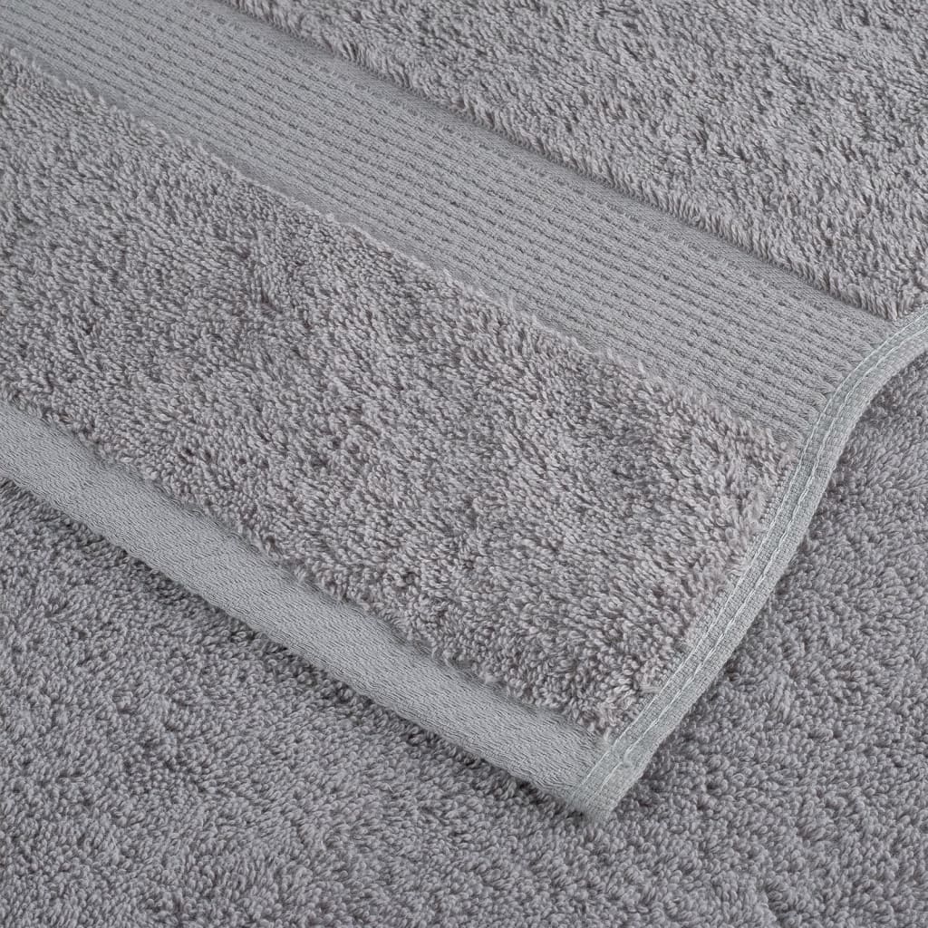 Serviettes haut de gamme SOLUND 2 pcs. Gris 100x200 cm 600 g/m²