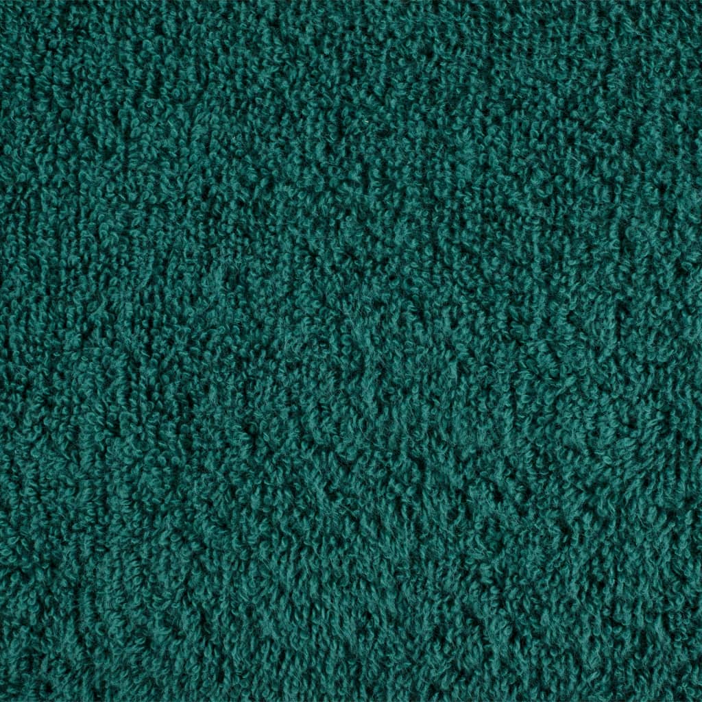 Serviettes de bain premium SOLUND 10 pcs Vert 100x150 cm 600 g/m²