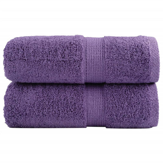 Premium Washcloths SOLUND 2 pieces Purple 30x30 cm 600 g/m²