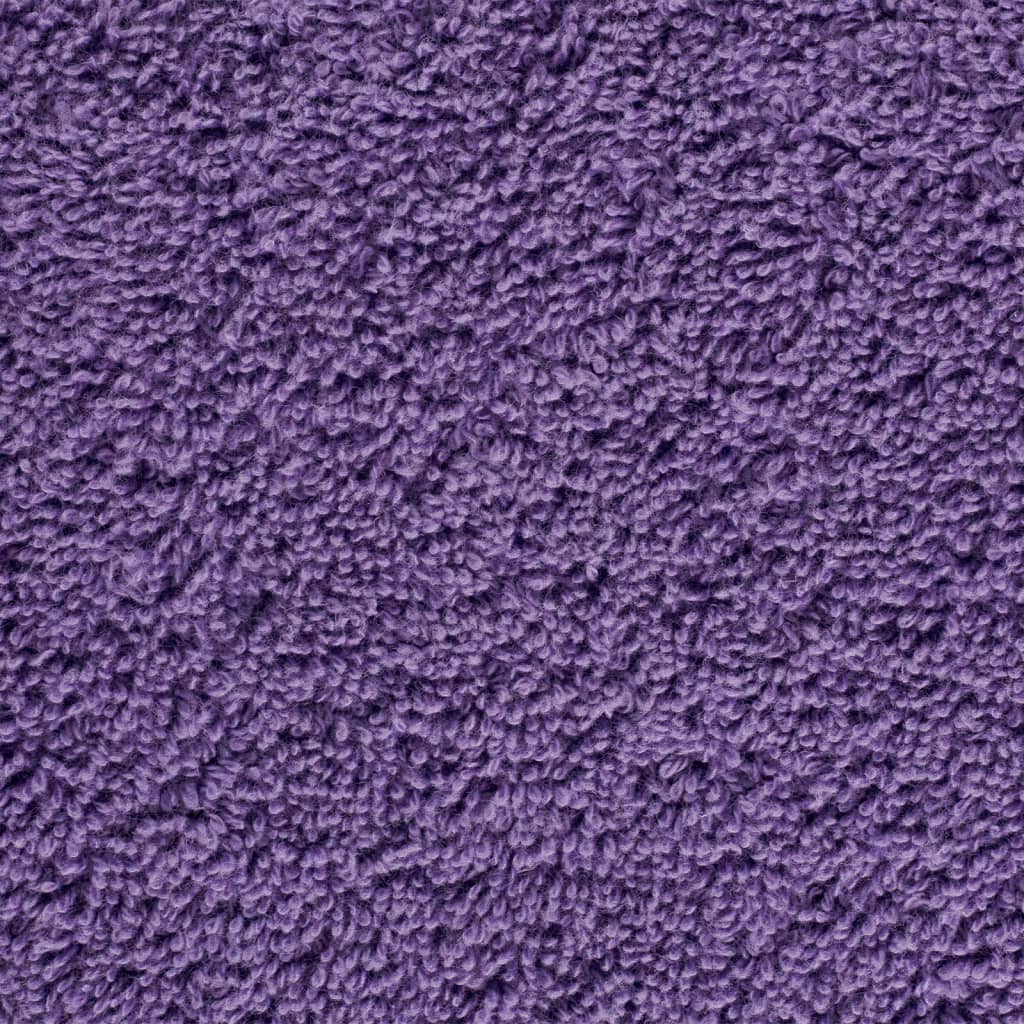 Premium-Handtücher SOLUND 2 Stk. Lila 50x100 cm 600 g/m²