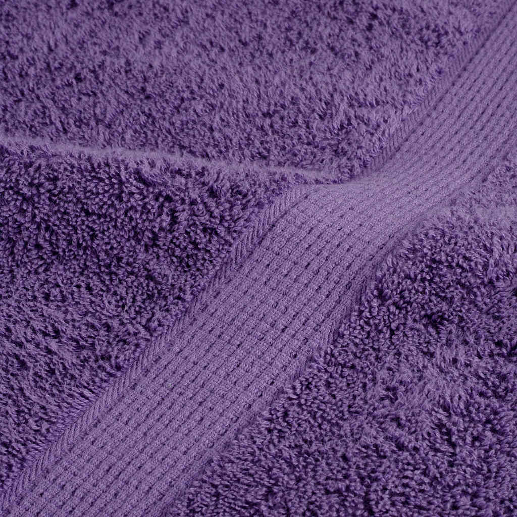 Serviettes de sauna premium SOLUND 2 pcs. violettes 80x200 cm 600 g/m²