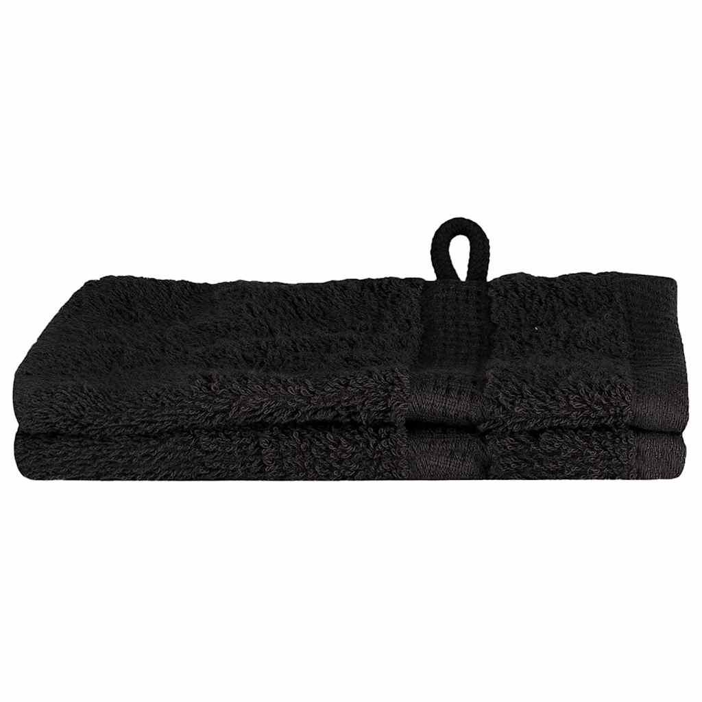 Gästetuch SOLUND Schwarz 550 gsm