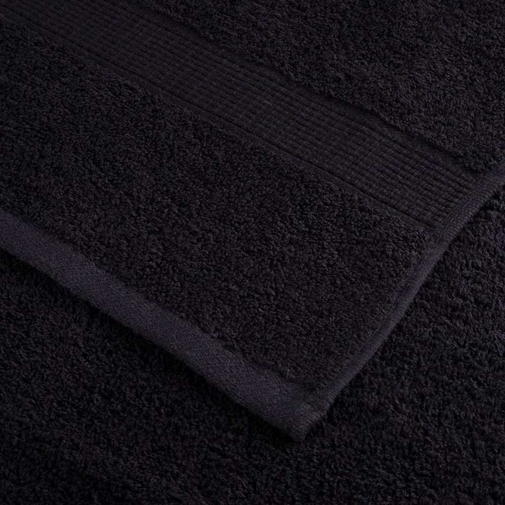 Guest Towel SOLUND Black 550 gsm