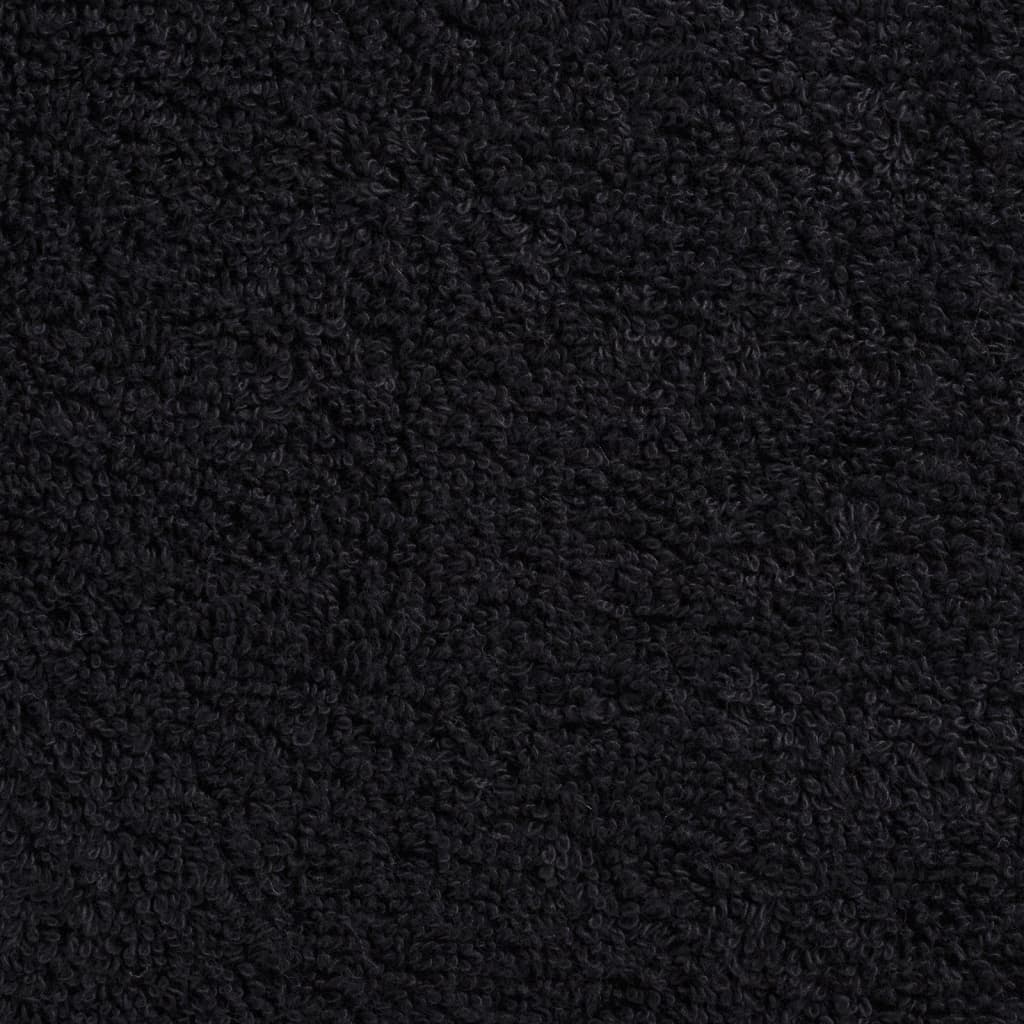 Premium Washcloths SOLUND 10 Count Black 30x30 cm 600 gsm