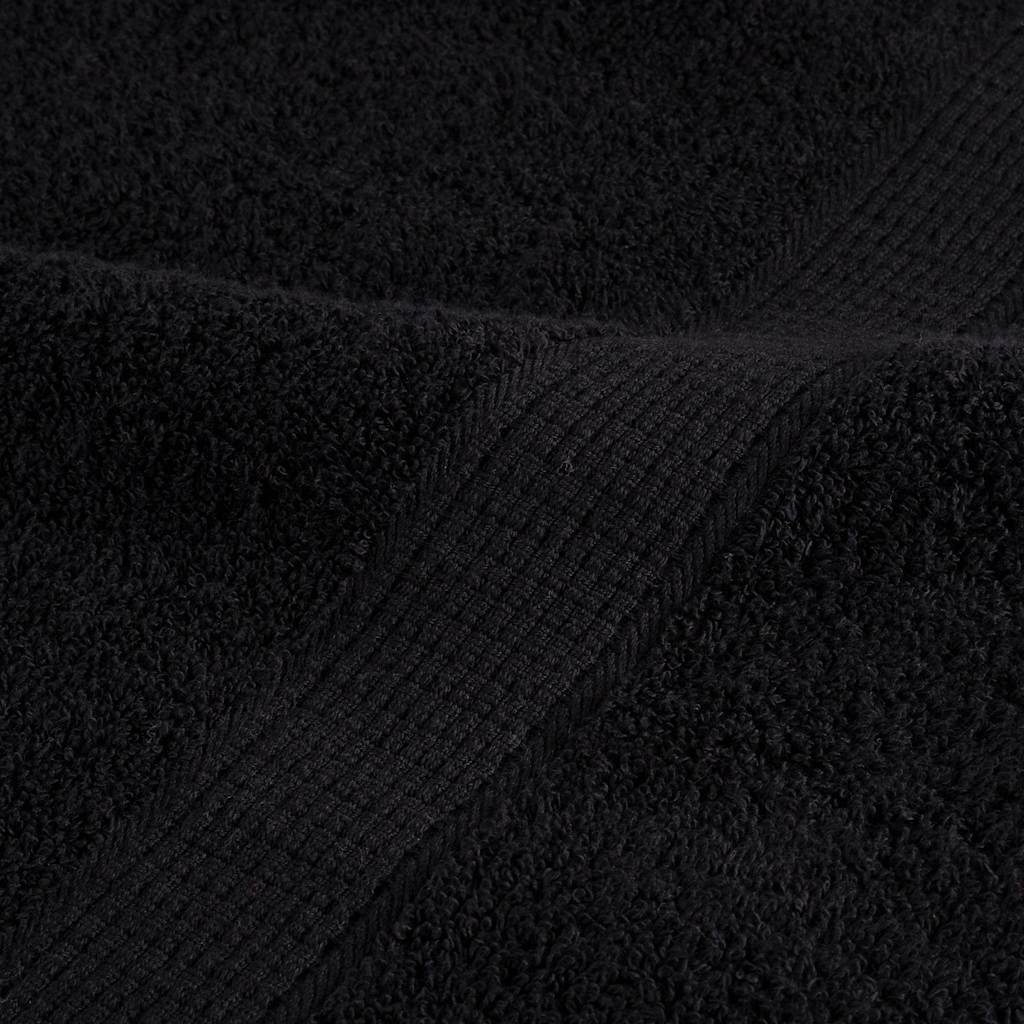 Premium Towels SOLUND 2 pcs. Black 100x200 cm 600 gsm