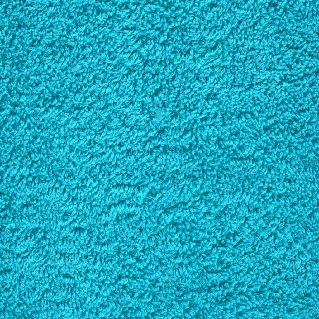 Premium-Duschtücher SOLUND 4 Stk. Türkis 70x140 cm 600 g/m²