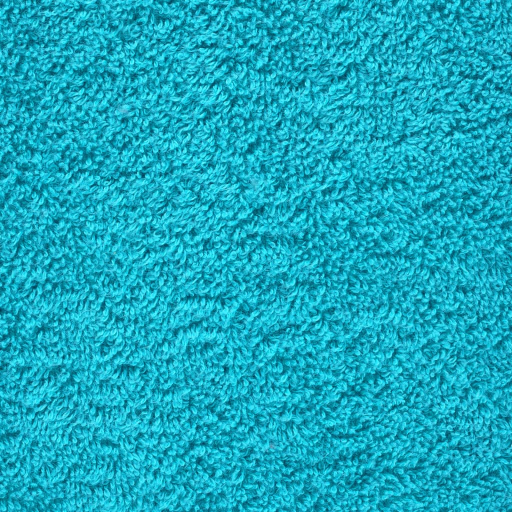 Premium Badetücher SOLUND 4 Stk. Türkis 100x150 cm 600 g/m²