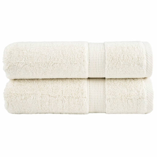 Premium Towels SOLUND 2 pcs. Cream 100x150 cm 600 gsm
