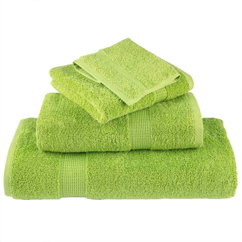 Gästetuch SOLUND Grün 550 gsm