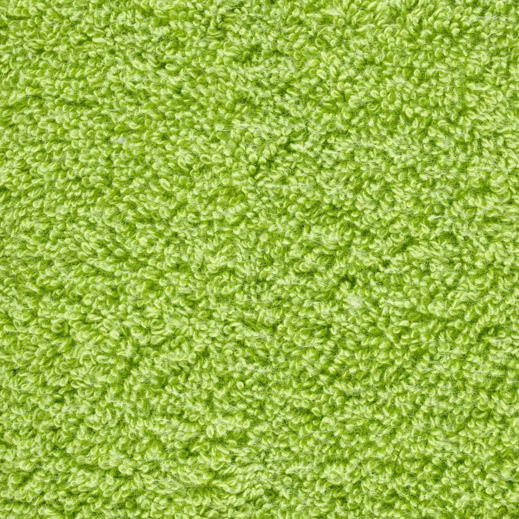 Serviettes invités de luxe SOLUND 10 p. vert pomme 30x50 cm 600 g/m²