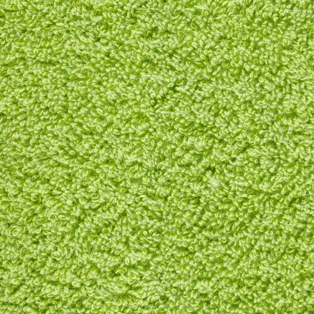 Serviettes de toilette premium SOLUND 2 pces Vert pomme 50x100 cm 600 g/m²