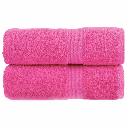Premium Washcloths SOLUND 2 pieces Pink 30x30 cm 600 g/m²