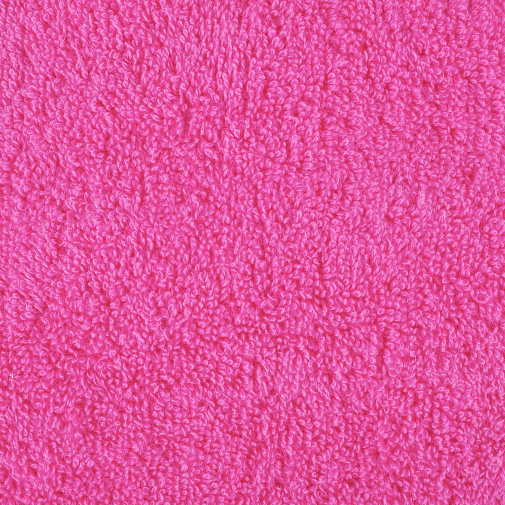 Serviettes invités Premium SOLUND lot de 4 Rose 30x50 cm 600 g/m²
