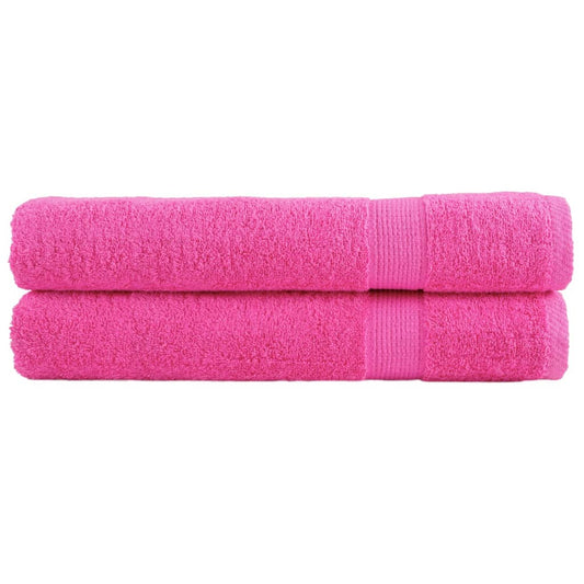 Premium Towels SOLUND 2 pcs. Pink 100x200 cm 600 gsm