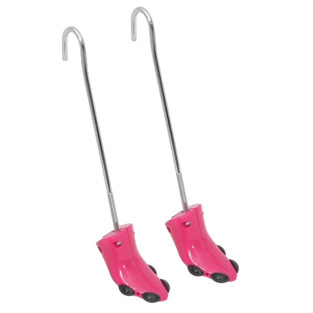 Boot Shapers with Shoehorn Pink EU 34-40 Plastic