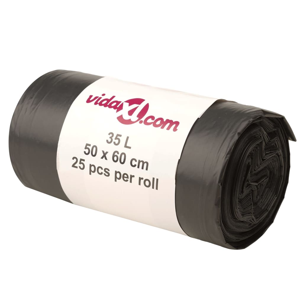 Garbage bags 250 pcs. Black 35 L