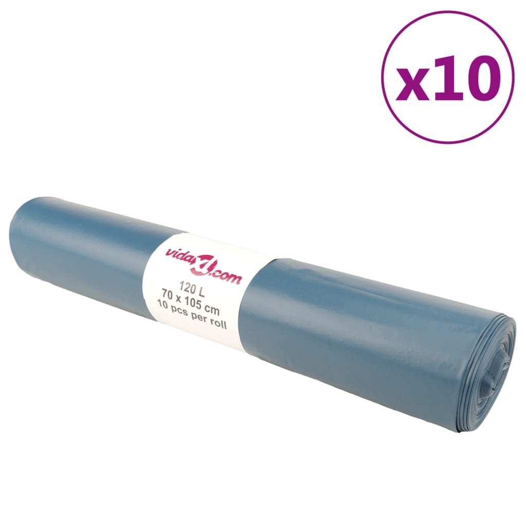 Refuse Sacks 100 pcs. Blue 120 L
