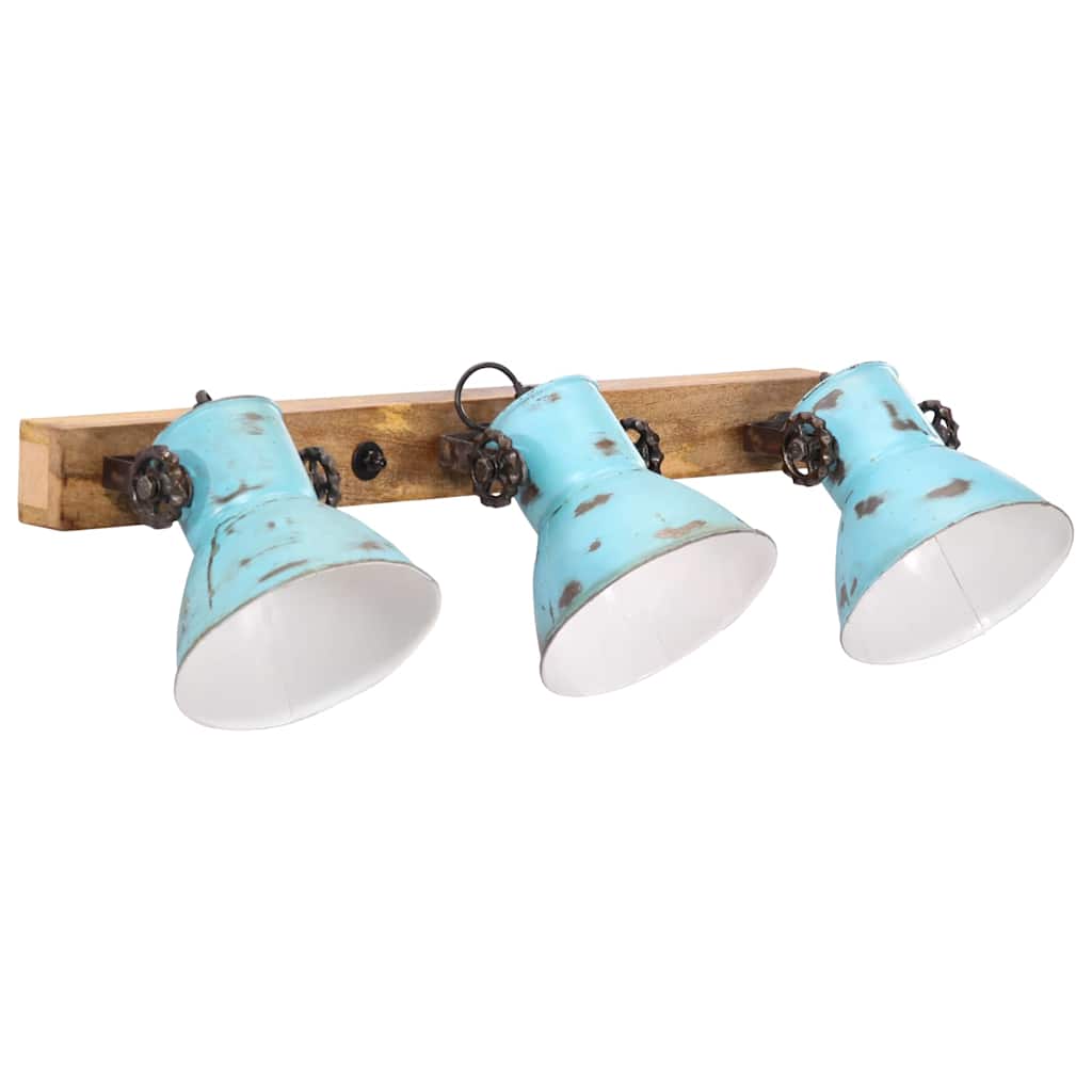 Applique murale 25 W bleue 65x25 cm E27