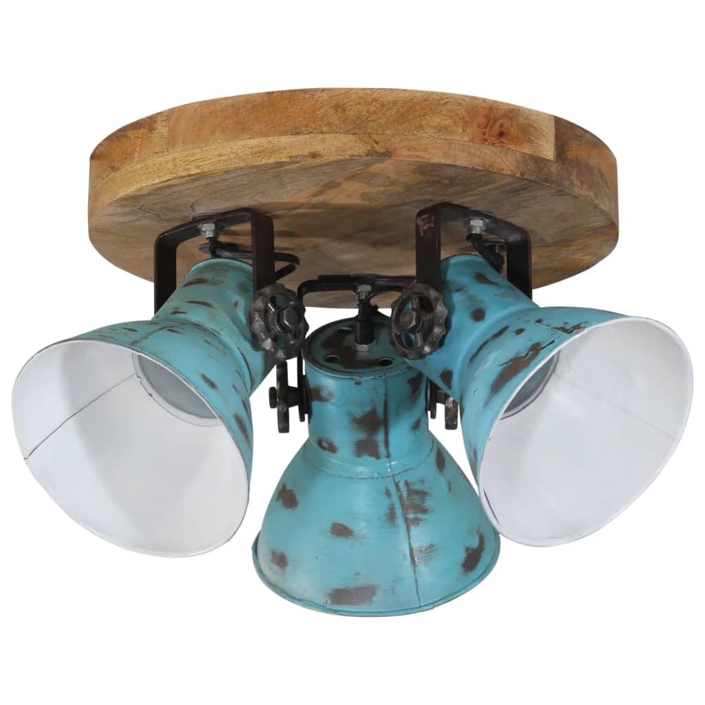 Ceiling light 25 W blue 35x35x25 cm E27