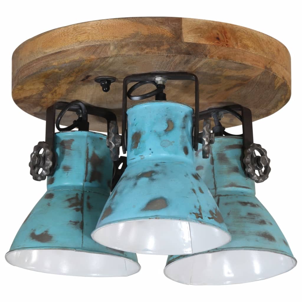 Ceiling light 25 W blue 35x35x25 cm E27