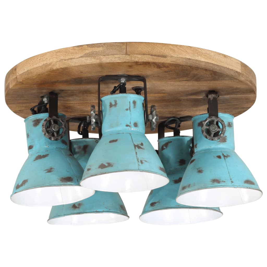 Ceiling Light 25 W Blue 50x50x25 cm E27