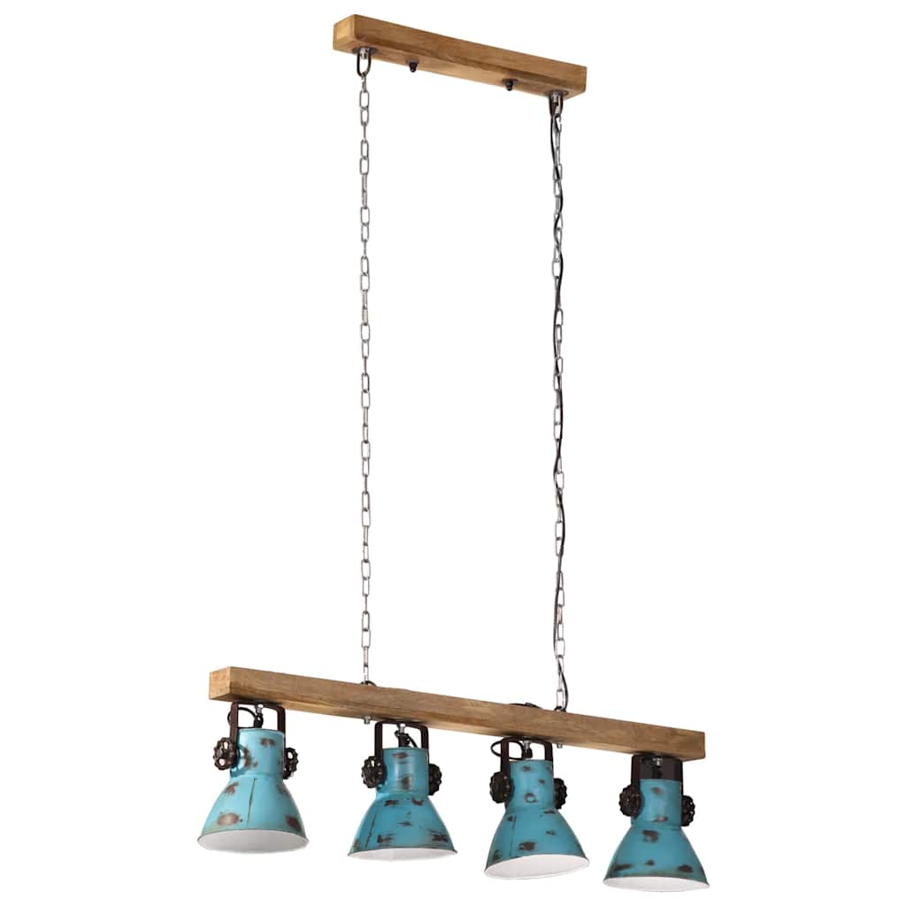 Ceiling Light 25 W Blue 90x24x111 cm E27