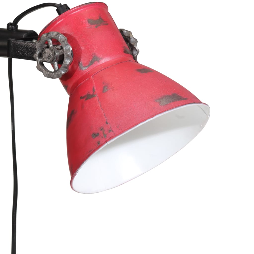 Floor Lamp 25 W Red 25x25x90/140 cm E27