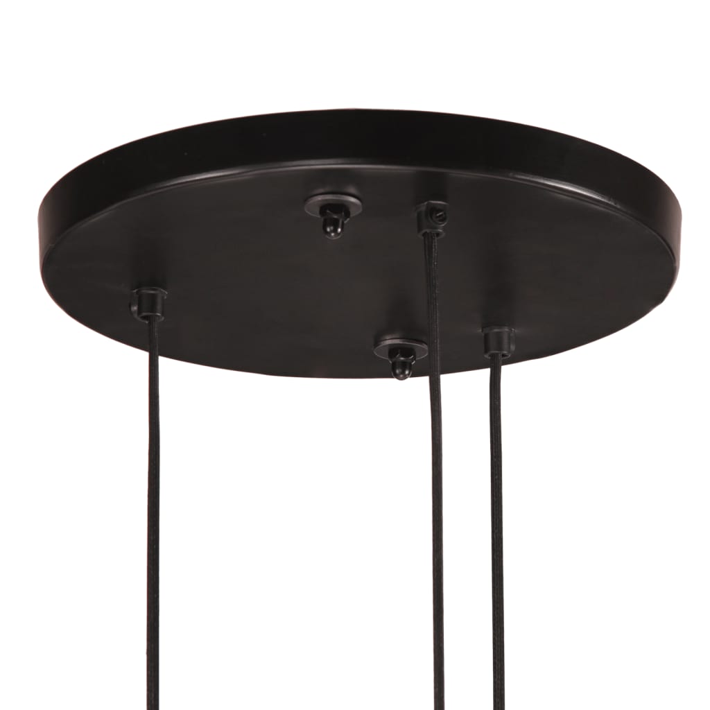 Suspension 25 W laiton antique 30x30x100 cm E27