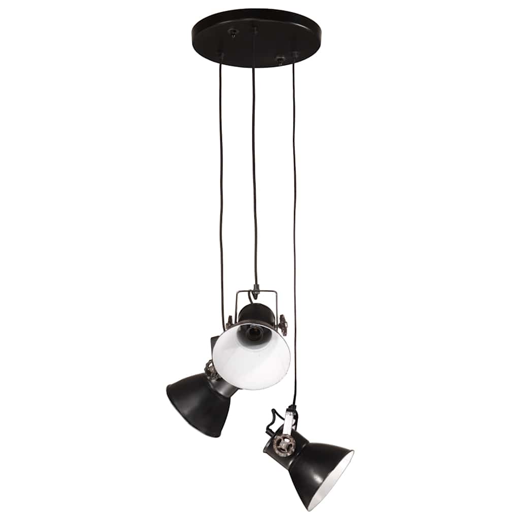 Suspension 25 W Noir 30x30x100 cm E27