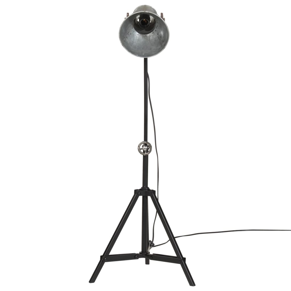 Floor lamp 25 W Vintage Silver 35x35x65/95 cm E27