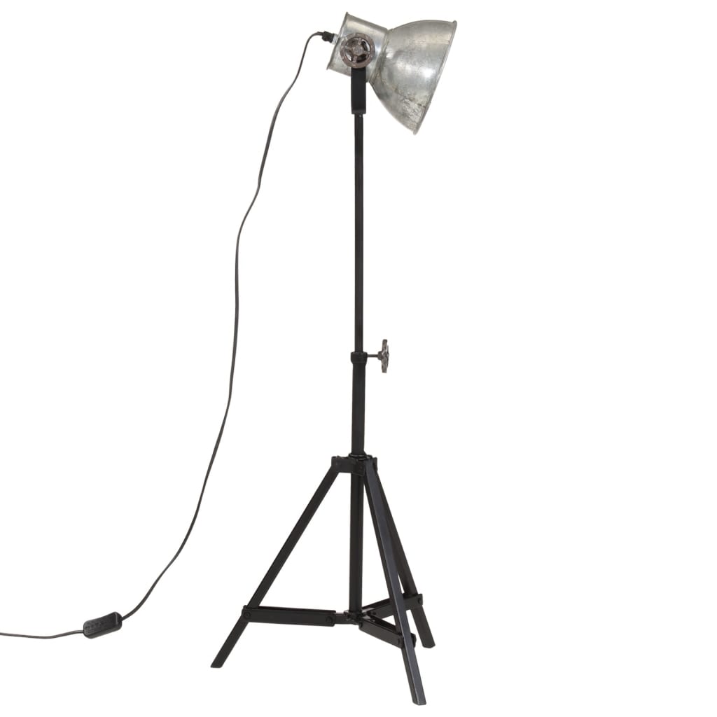 Floor lamp 25 W Vintage Silver 35x35x65/95 cm E27