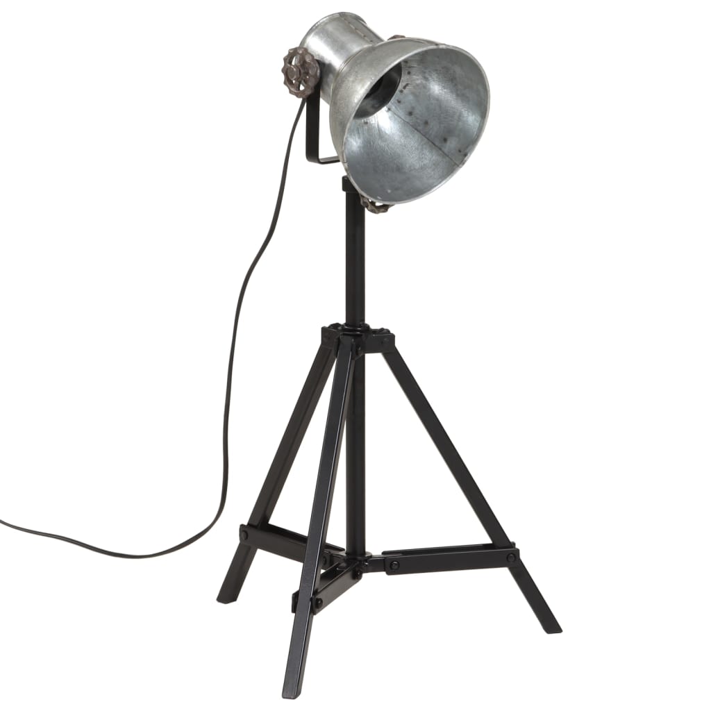 Floor lamp 25 W Vintage Silver 35x35x65/95 cm E27