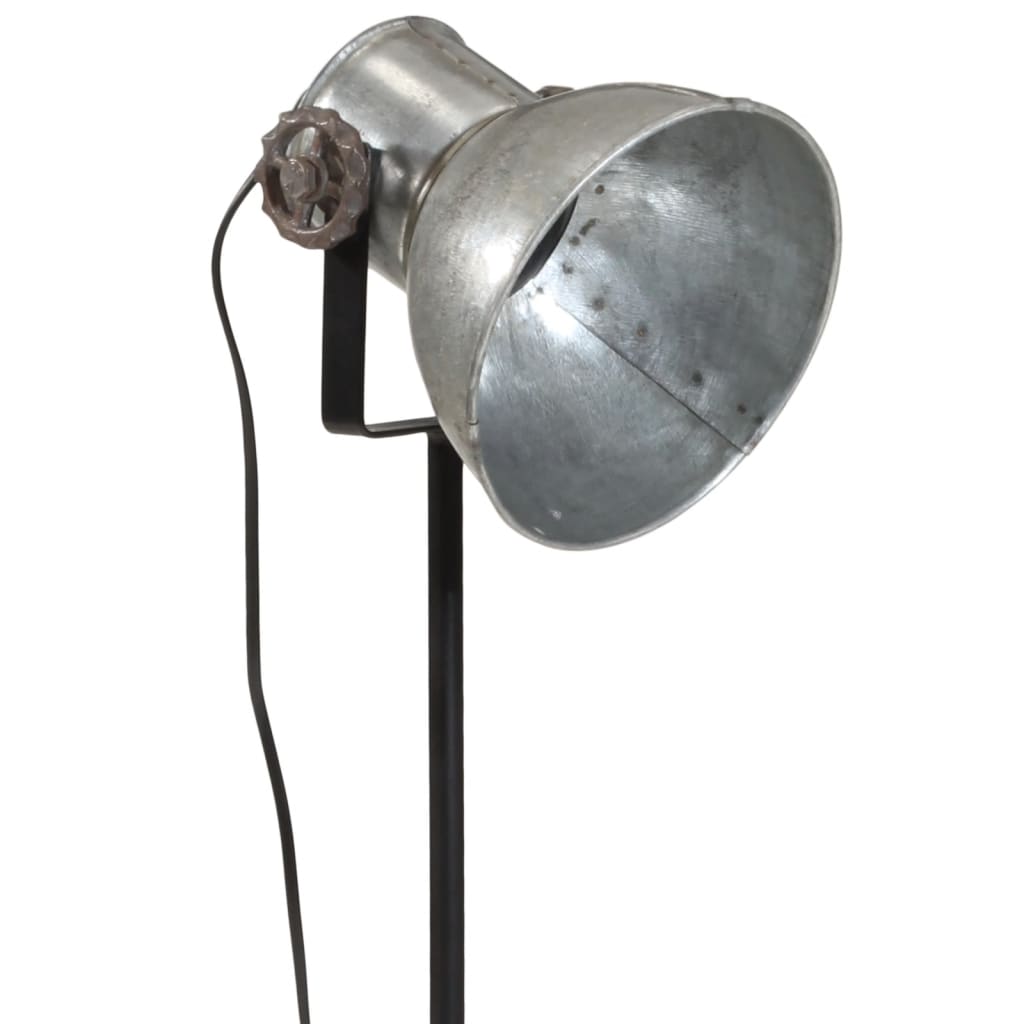 Floor lamp 25 W Vintage Silver 35x35x65/95 cm E27