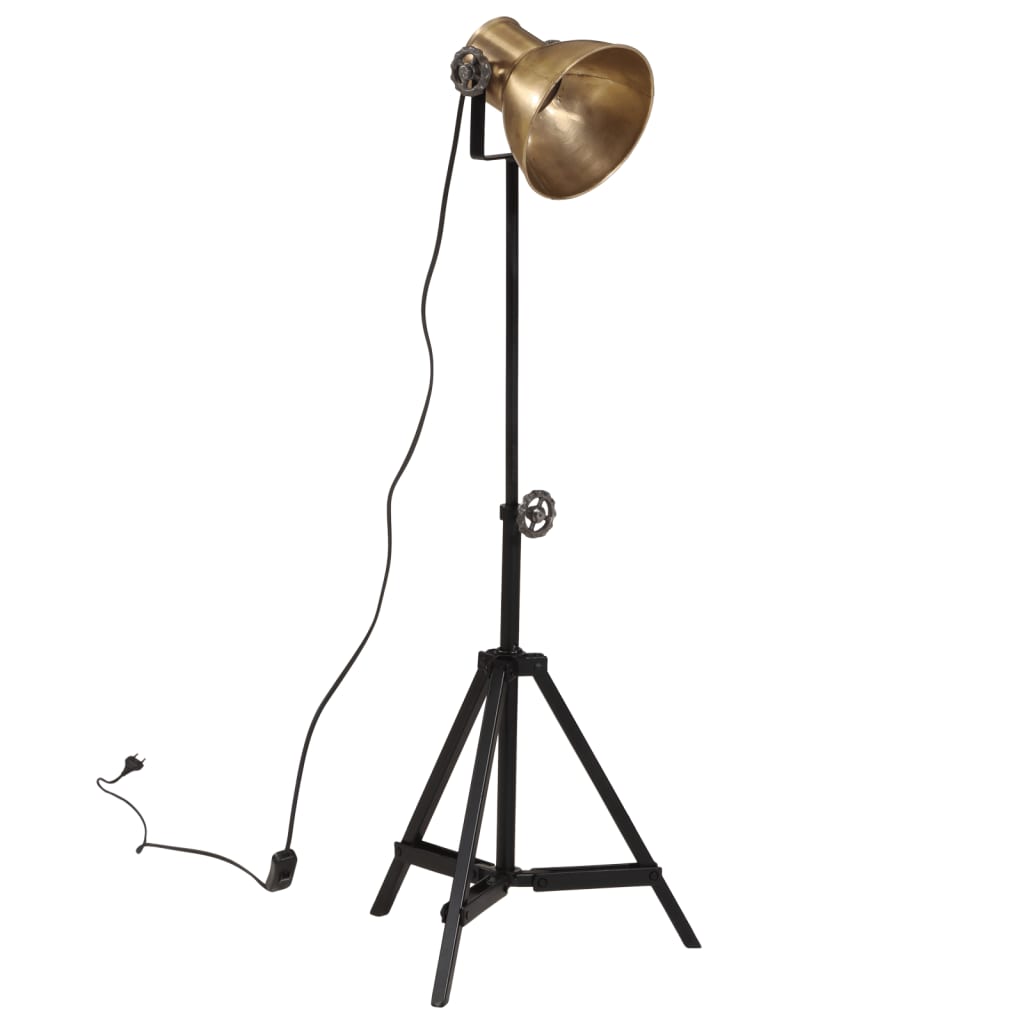 Floor lamp 25 W Vintage Brass 35x35x65/95 cm E27