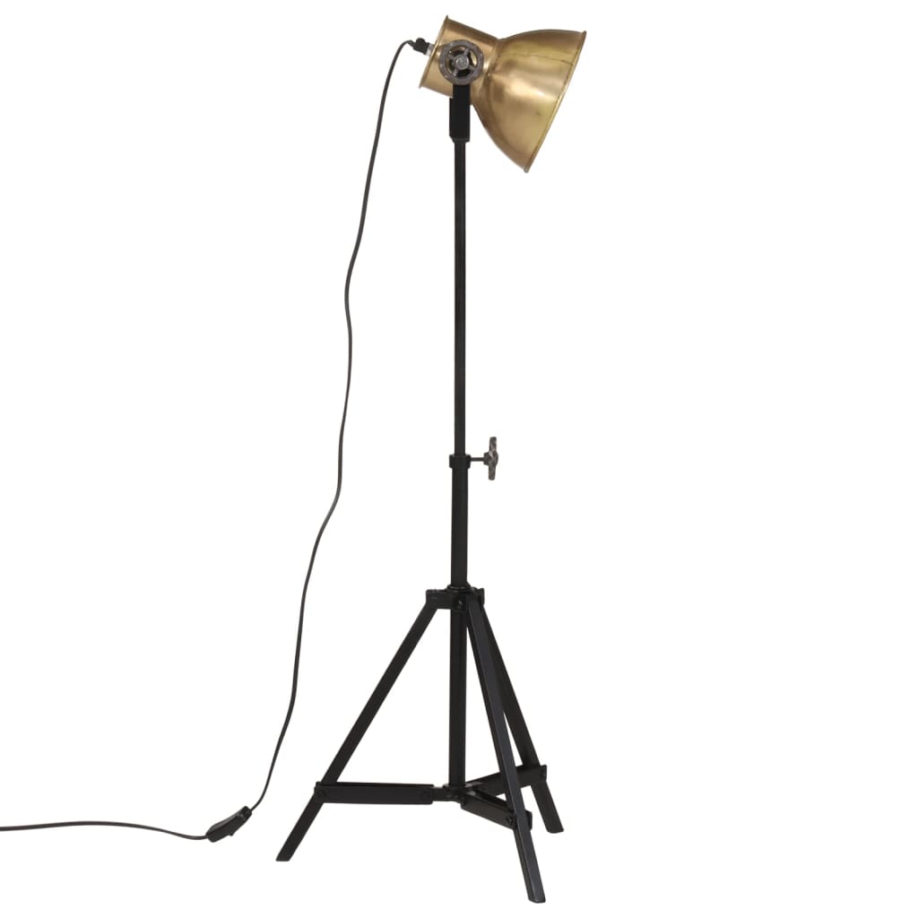Floor lamp 25 W Vintage Brass 35x35x65/95 cm E27
