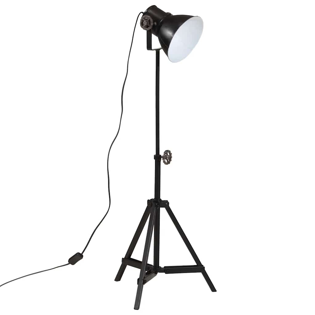 Lampadaire 25 W Noir 35x35x65/95 cm E27