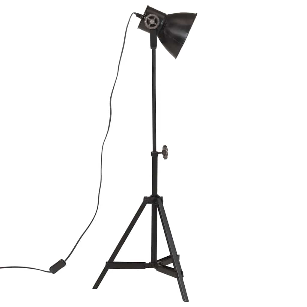 Lampadaire 25 W Noir 35x35x65/95 cm E27