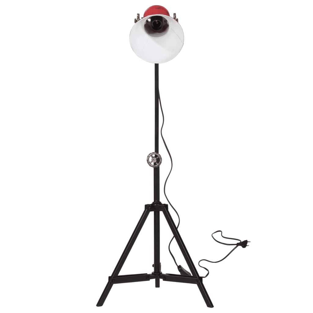 Lampadaire 25 W Rouge 35x35x65/95 cm E27