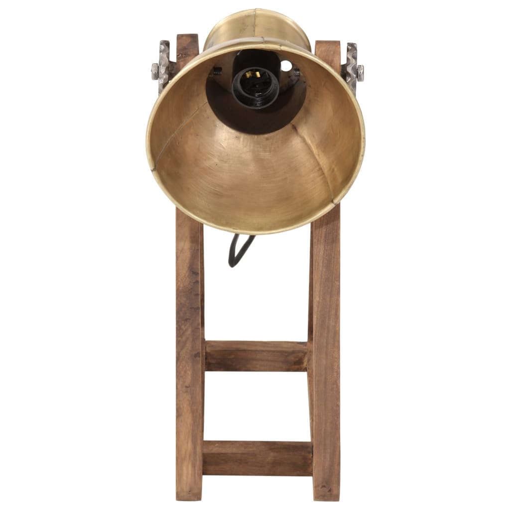 Lampe de bureau 25 W laiton antique 30x17x40 cm E27