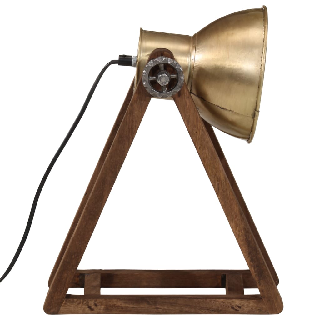 Lampe de bureau 25 W laiton antique 30x17x40 cm E27