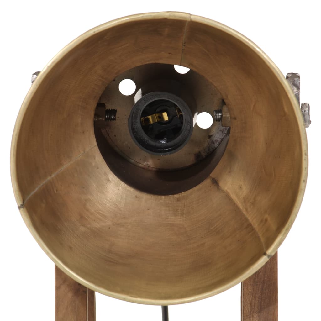 Lampe de bureau 25 W laiton antique 30x17x40 cm E27
